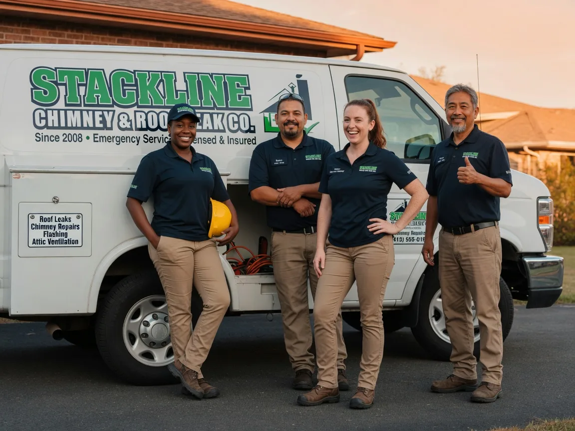 Chimney flashing repair company in Carrollton, MS